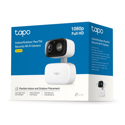 Miniatura 4 de Cámara IP TP-Link Tapo C206 Wifi, MicroSD, Interior, IP65, Blanco
