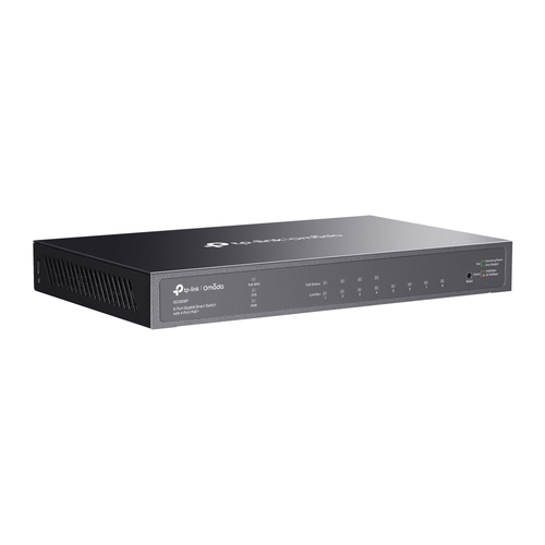 Miniatura 3 de Switch TP-Link Omada TL-SG2008P Gestionado, L2/L2+, RJ-45 8, Gigabit Ethernet (10/100/1000), (PoE +) 4, Negro