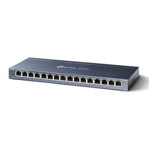 Miniatura 2 de Switch TP-Link TL-SG116 No administrado, RJ-45 16, Gigabit Ethernet (10/100/1000), Negro