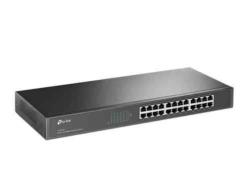 Miniatura 2 de Switch TP-Link TL-SF1024 No administrado, RJ-45 24, Fast Ethernet (10/100), Negro