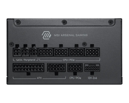 Miniatura 2 de Fuente de Poder MSI MAG A1200PLS, 1200W, PCIE5 80 PLUS Platinum ATX, Modular, 24-pin ATX, 12VHPWR, 135mm