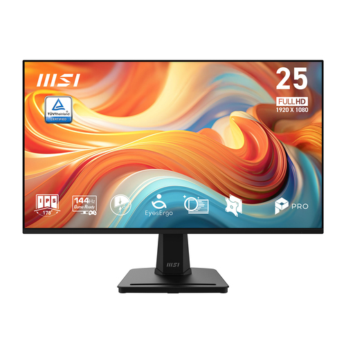 Miniatura 3 de Monitor MSI PRO MP251 E14L LED IPS 24.5", 1920x1080 Full HD, 144Hz, HDMI, Negro