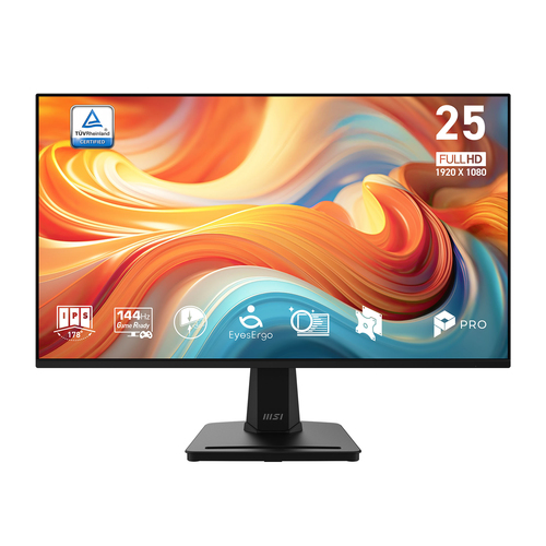 Miniatura 4 de Monitor MSI PRO MP251 E14L LED IPS 24.5", 1920x1080 Full HD, 144Hz, HDMI, Negro