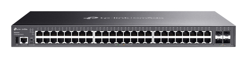 Switch TP-Link Omada SG5452X Gestionado, L3, RJ-45 48, Gigabit Ethernet (10/100/1000), Negro