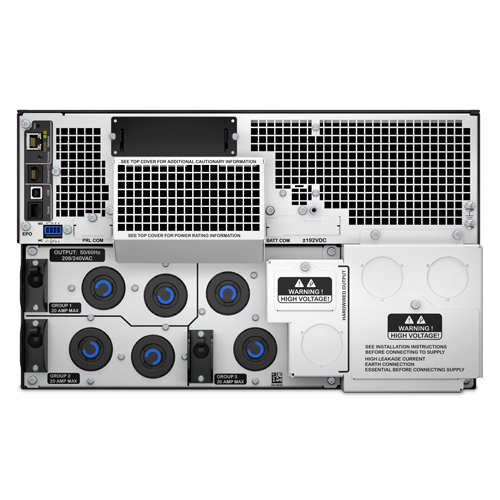 Miniatura 3 de No Break APC SRT10KRMXLT 10 kVA / 10000 W, 480 J, Entrada 275 V, 7 salidas AC, Negro