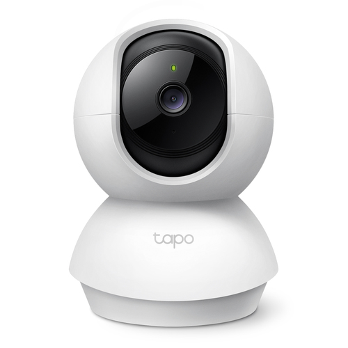 Cámara IP TP-Link Tapo C200C Esférico, Wifi, MicroSD, Interior, Negro, Blanco