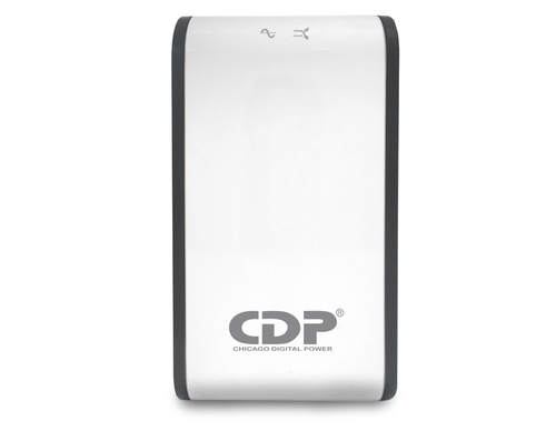 Miniatura 3 de Regulador CDP R2C-AVR1008 1 kVA / 500 W, Entrada 92 - 144 V, 8 salidas AC, Negro, Blanco
