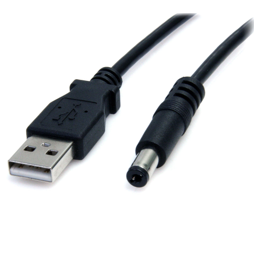 Cables de poder StarTech.com Macho, Macho 2 m, Negro