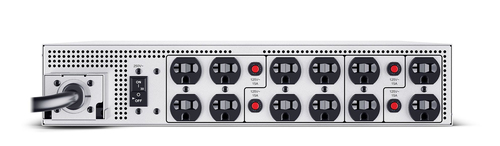 Miniatura 3 de Transformador Reductor de 208 Vca a 120 Vca, Entrada Hardwire con Cable de Uso Rudo, Con 6 Salidas NEMA 5-20R