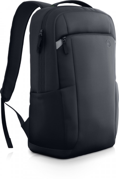 MOCHILA DELL Bolsa delantera, Bolsa lateral, Hasta 15.6", Tela, Plástico, Poliéster, Negro, Resistente a la suciedad, Resistente al agua