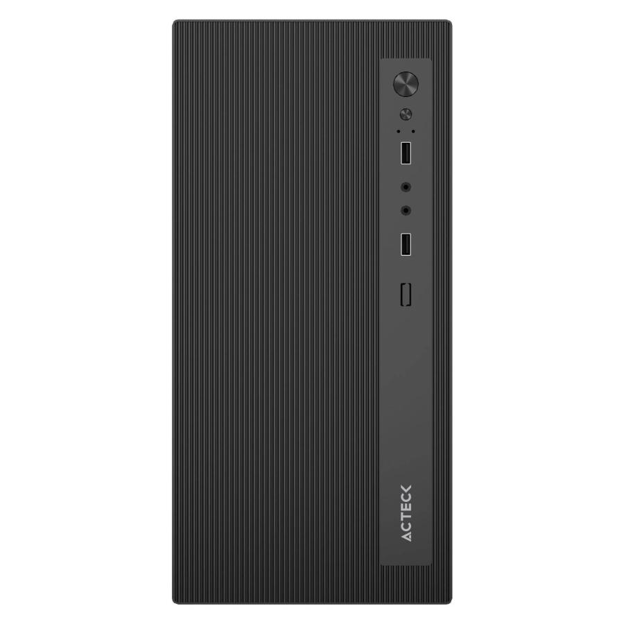 Miniatura 5 de Gabinete ACTECK Performance Mini III GI215M, Mini Tower, Micro-ATX, fuente 500W, Negro