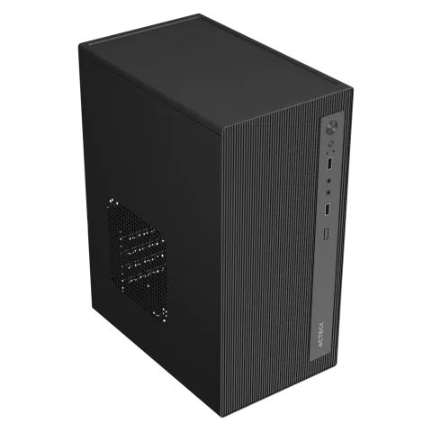 Miniatura 3 de Gabinete ACTECK Performance Mini III GI215M, Mini Tower, Micro-ATX, fuente 500W, Negro