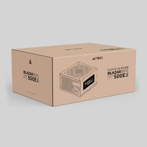 Miniatura 2 de Fuente de Poder Acteck Blazar Evo FT500E 500 W, ATX No, Non-Modular