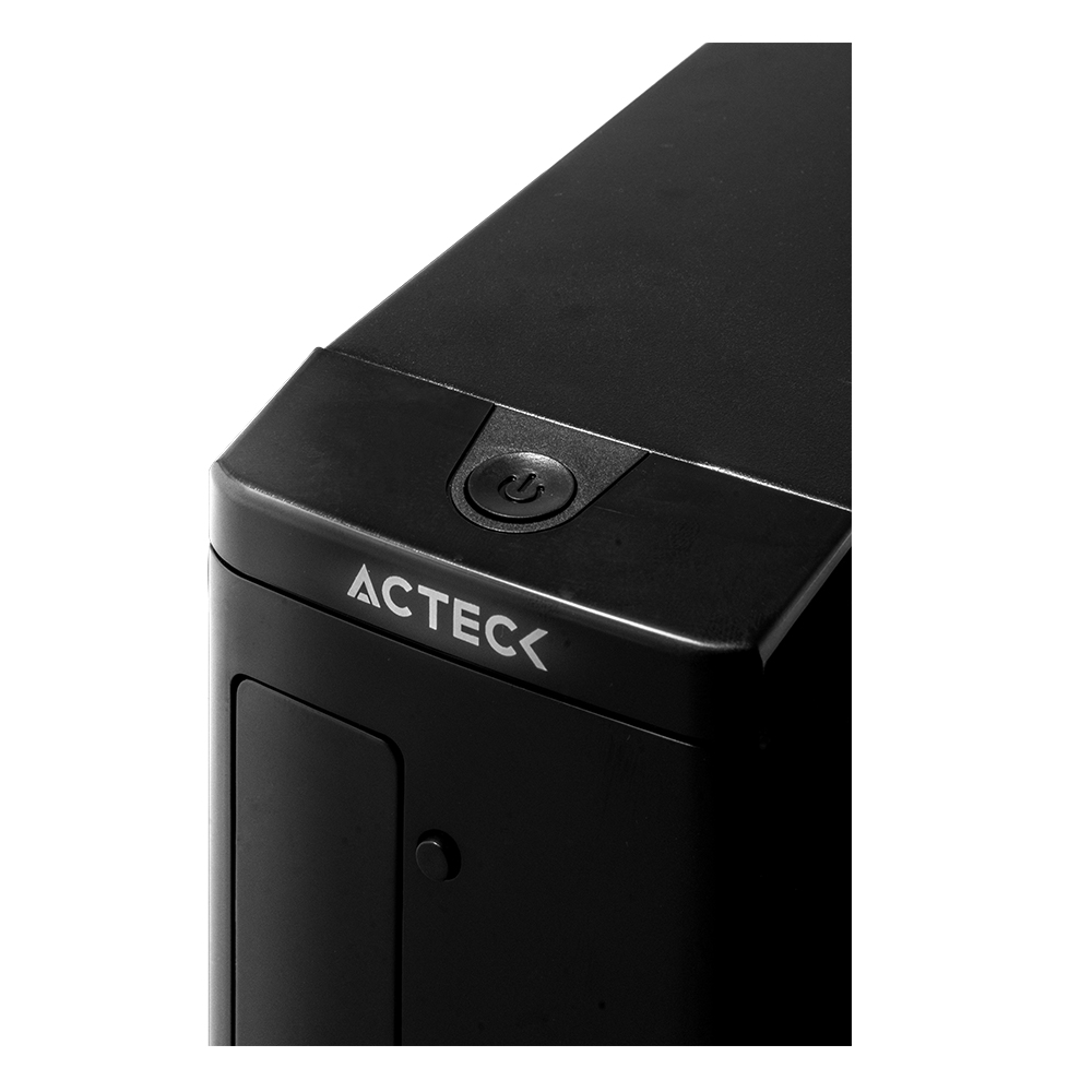 Miniatura 2 de Gabinete Acteck Slim Atom PSU 450 W, PSU Si, Negro