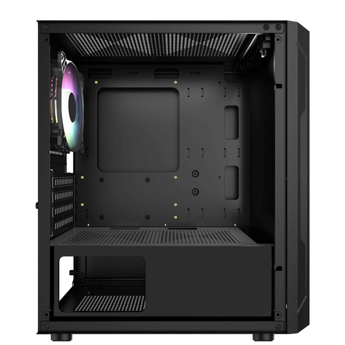 Miniatura 2 de Gabinete Balam Rush artic GI725 Midi Tower, Micro ATX, Mini-ITX, Ventana lateral, 3x Ventiladores, Negro