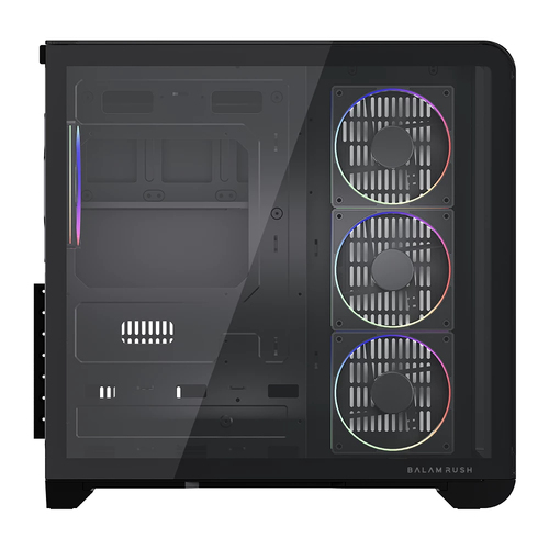 Miniatura 2 de Gabinete Balam Rush Tank Expert Curve 7400 Midi Tower, PSU No, Vent. 1x 120 mm, Negro