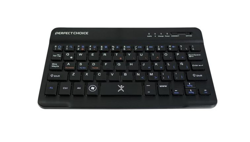 Miniatura 3 de Teclado Inalámbrico Perfect Choice PC-200932 Bluetooth, 10 m, Negro