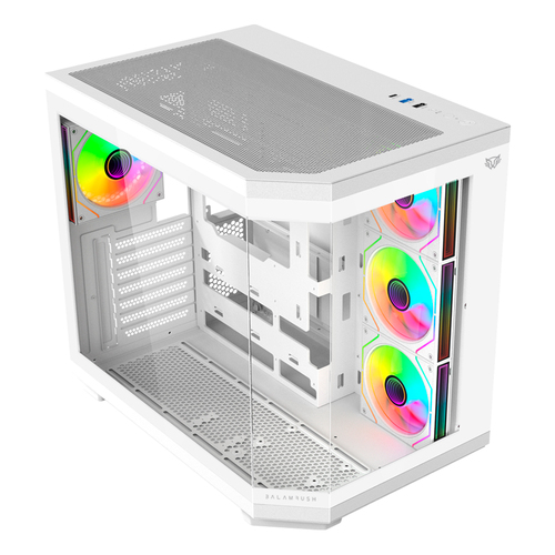 Miniatura 5 de Gabinete Balam Rush Tank Master 9600 TB Midi Tower, PSU No, Vent. 1x 120 mm, Blanco