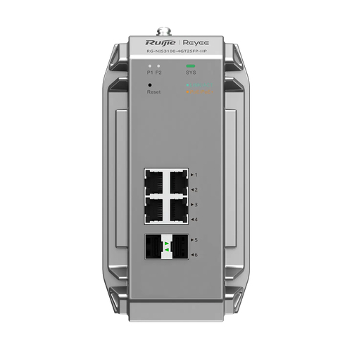Miniatura 3 de Switch Ruijie Networks RG-NIS3100-8GT4SFP-HP Gestionado, L2, RJ-45 8, Gigabit Ethernet (10/100/1000), (PoE +) 8, Gris