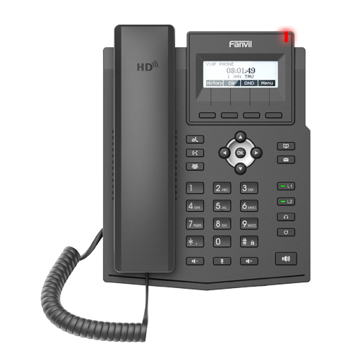 Miniatura 4 de Teléfono Ip Fanvil X1SP Terminal con conexión por cable, PoE, 2 líneas, Negro