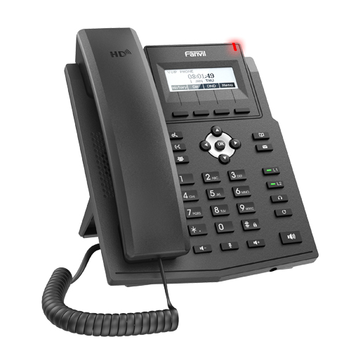 Miniatura 2 de Teléfono Ip Fanvil X1SP Terminal con conexión por cable, PoE, 2 líneas, Negro