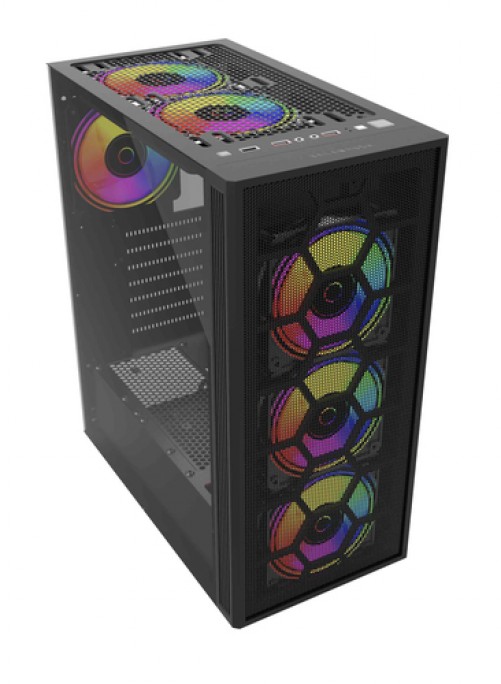 Gabinete Balam Rush Dragonfly Perform Aircool GM590AB, ATX, Negro
