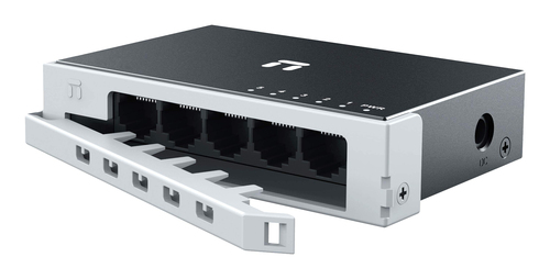 Switch Netis System ST105D RJ-45 5, Fast Ethernet (10/100), Plata