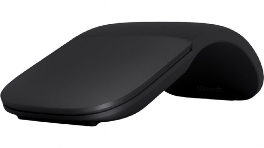 Mouse Microsoft Surface Surface Arc Mouse BlueTrack, 2 Botones, Bluetooth, 10 m, Negro