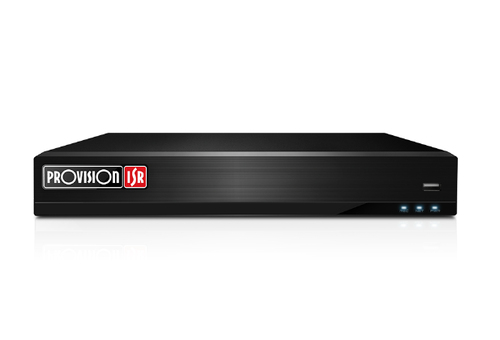 NVR Provision-ISR NVR12-8200PFAN 8 canales, 1080p, Negro