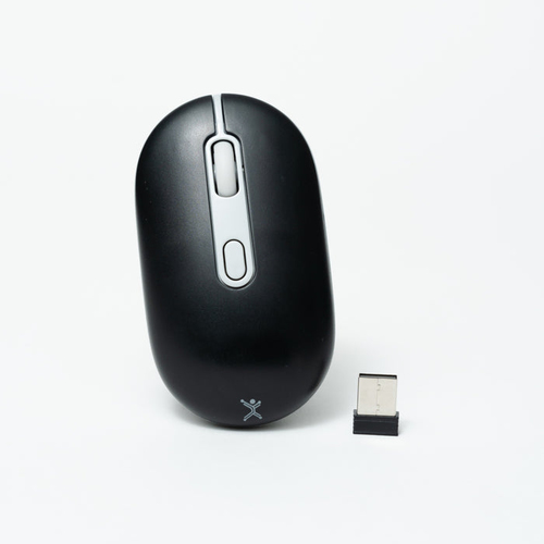 Miniatura 5 de Mouse Perfect Choice PC-045243 Optico, 4 Botones, 1600 DPI, RF inalambrico + bluetooth, 10 m, Negro