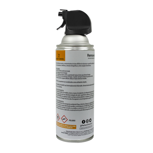 Miniatura 3 de Removedor de Polvo Perfect Choice PC-030331 Espray para limpieza de equipos, Uso adecuado Universal, 330 ml