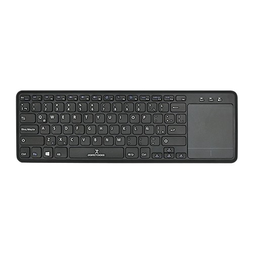 Miniatura 5 de Teclado Perfect Choice PC-201021 Espanol, Inalambrico, Interruptor de membrana, Con PAD, Negro