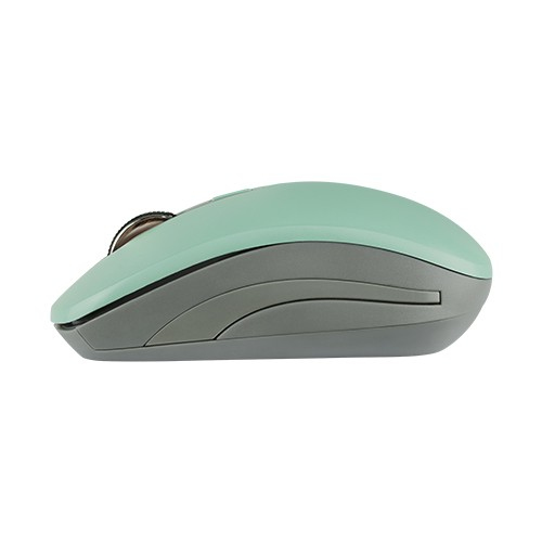Miniatura 2 de Mouse Perfect Choice ESSENTITAL PC-044819 Optico, 3 Botones, 1600 DPI, RF inalambrico, 10 m, Gris, Turquesa