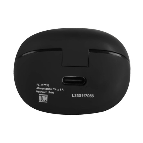 Miniatura 2 de Audifonos Perfect Choice TinyBeatz PC-117056 Intra auditivo, True Wireless Stereo (TWS), USB, Bluetooth, Negro