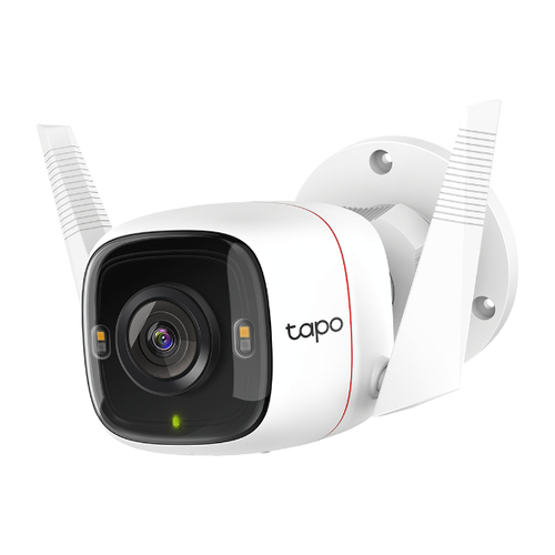 Cámara IP TP-Link Tapo C320WS+HS-TF-E1/64G 4 MP, Bala (forma), Wifi, Interior y exterior, Blanco