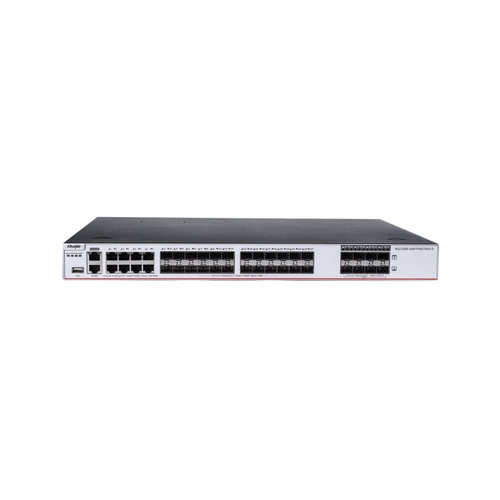 Switch Core Capa 3 / 24 Puertos SFP 100/1000 Mbps / 8 Puertos Combo Gigabit / 8 Puertos SFP+ 10G / 880 Gbps / Gestia?n Cloud