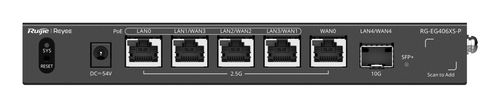 Miniatura 5 de Router Balanceador con Funcia?n SD-WAN, PoE+ hasta 110 Watts, Hasta 5 Servicios de Internet y hasta 400 clientes con desempea?o de 2.5 Gbps, un puerto SFP+ 10G
