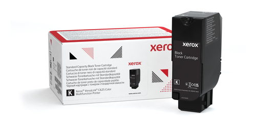 Cartucho Xerox de toner negro de capacidad estandar para equipo C625 8000 pag