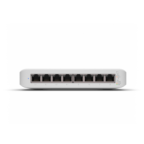 Miniatura 4 de Switch Ubiquiti UniFi Switch Lite 8 PoE Gestionado, L2, RJ-45 8, Gigabit Ethernet (10/100/1000), (PoE +) 4, Blanco