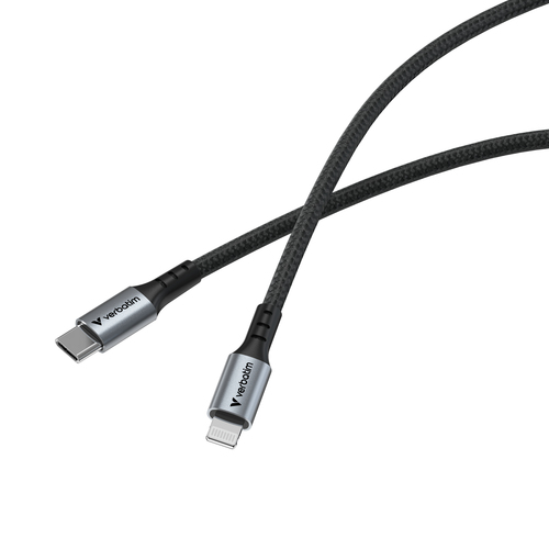Miniatura 5 de Cable Lightning Verbatim 31844 Lightning a USB C, 480 Mbit/s, Negro