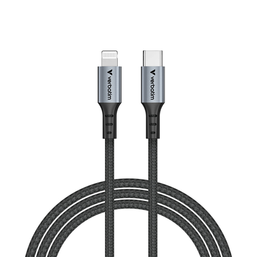 Miniatura 4 de Cable Lightning Verbatim 31844 Lightning a USB C, 480 Mbit/s, Negro