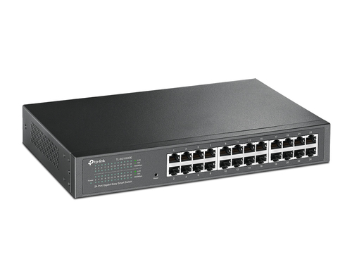 Miniatura 4 de Switch TP-Link TL-SG1024DE Gestionado, L2, RJ-45 24, Gigabit Ethernet (10/100/1000), Negro