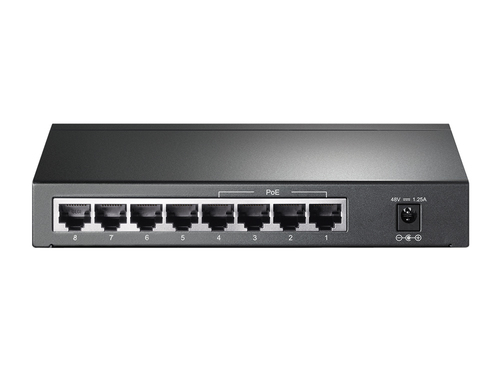 Miniatura 3 de Switch TP-Link TL-SG1008P No administrado, RJ-45 8, Gigabit Ethernet (10/100/1000), 4 POE, Avellana