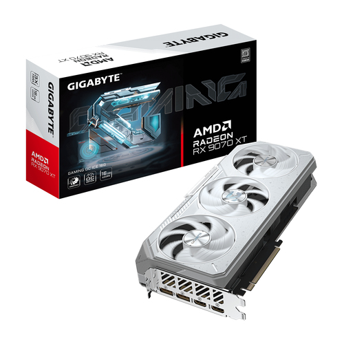 Tarjeta de Video GIGABYTE Radeon RX 9070 XT, 16 GB, 256 Bit, GDDR6, PCI Express 5.0