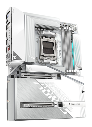 Miniatura 3 de Tarjeta madre GIGABYTE X870 AORUS STEALTH ICE Socket AM5, 4 DDR5-SDRAM, Wifi