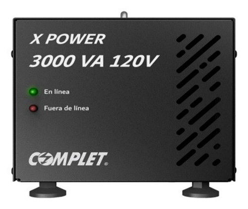 Miniatura 4 de Regulador Complet ERV-10-006 3 kVA / 3000 W, Entrada 120 V, Negro
