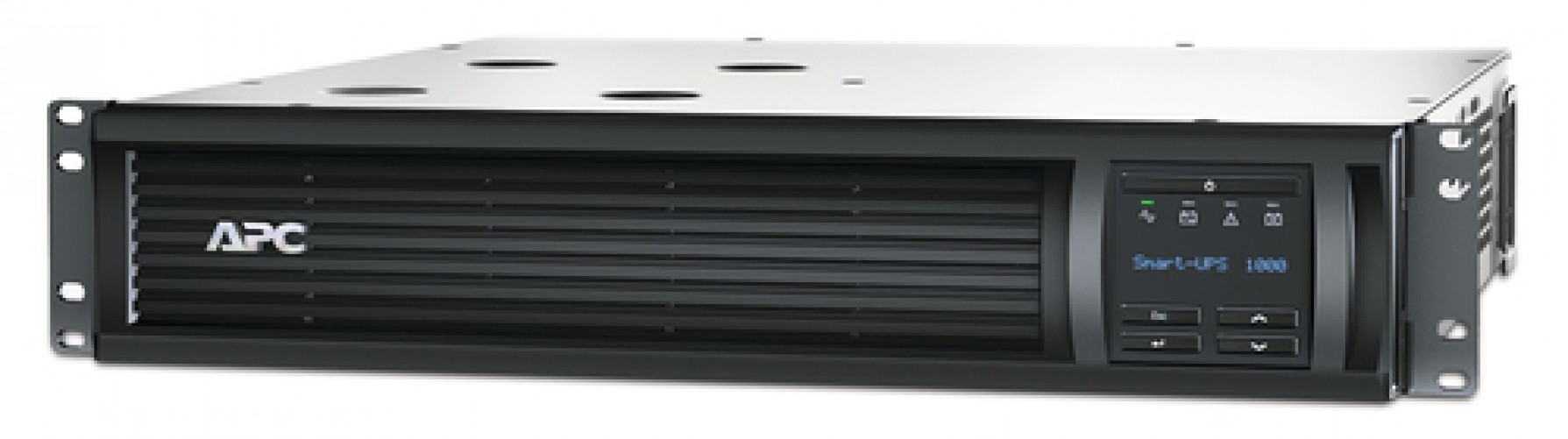 No Break APC SMT1000RM2UC 1 kVA / 700 W, 680 J, Entrada 154 V, 6 salidas AC, Negro
