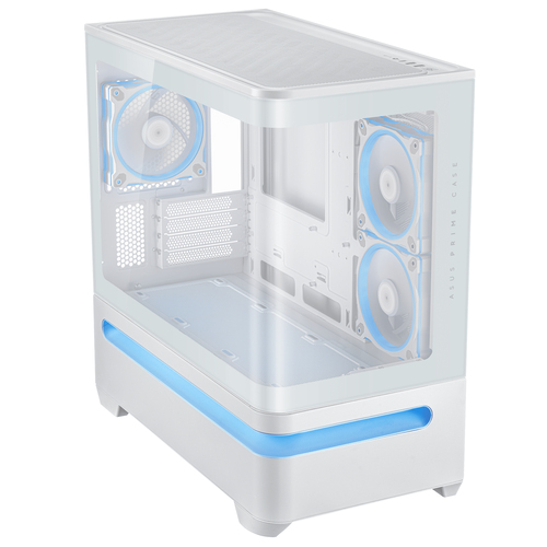 Miniatura 4 de Gabinete ASUS PRIME Prime AP202 ARGB Midi Tower, PSU No, Vent. 1x 120 mm, Blanco