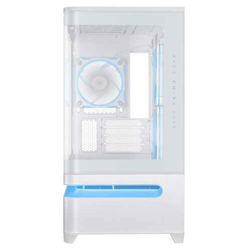 Miniatura 3 de Gabinete ASUS PRIME Prime AP202 ARGB Midi Tower, PSU No, Vent. 1x 120 mm, Blanco