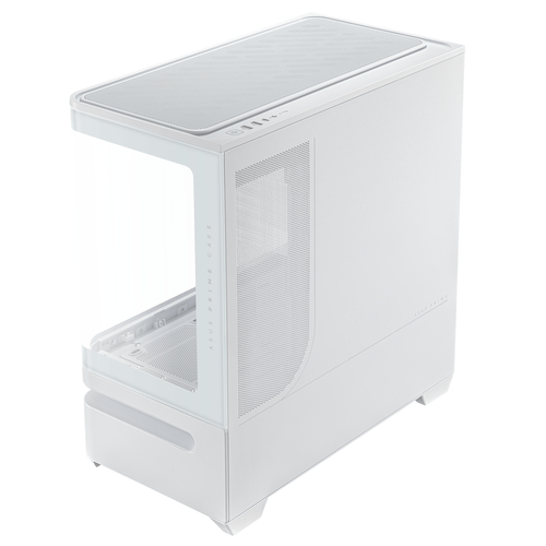 Miniatura 2 de Gabinete ASUS PRIME Prime AP202 ARGB Midi Tower, PSU No, Vent. 1x 120 mm, Blanco
